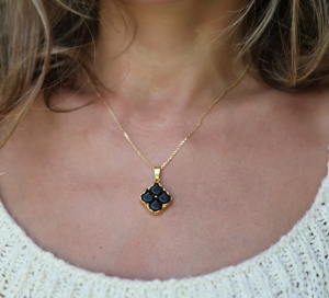 Naszyjnik Black Ginko